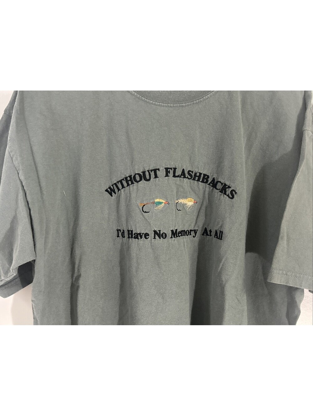 Stitches T Shirt Funny Fishing T Shirt Xl